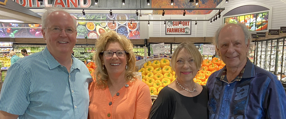 Bill and his wife, Leanne and Dave at the WSR opening