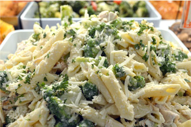 Customers love the fresh pasta salads and dishes at Dave's Marketplace RI