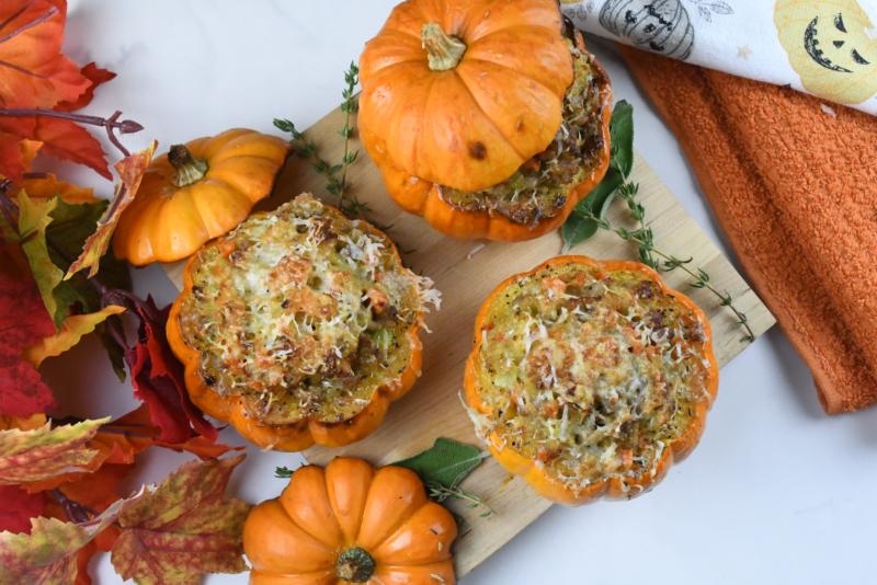 Stuffed Mini Pumpkins